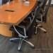 Allseating Zip Black Highback Leather Conference Meeting Chair